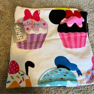 Disney parks character Cupcake beach towel